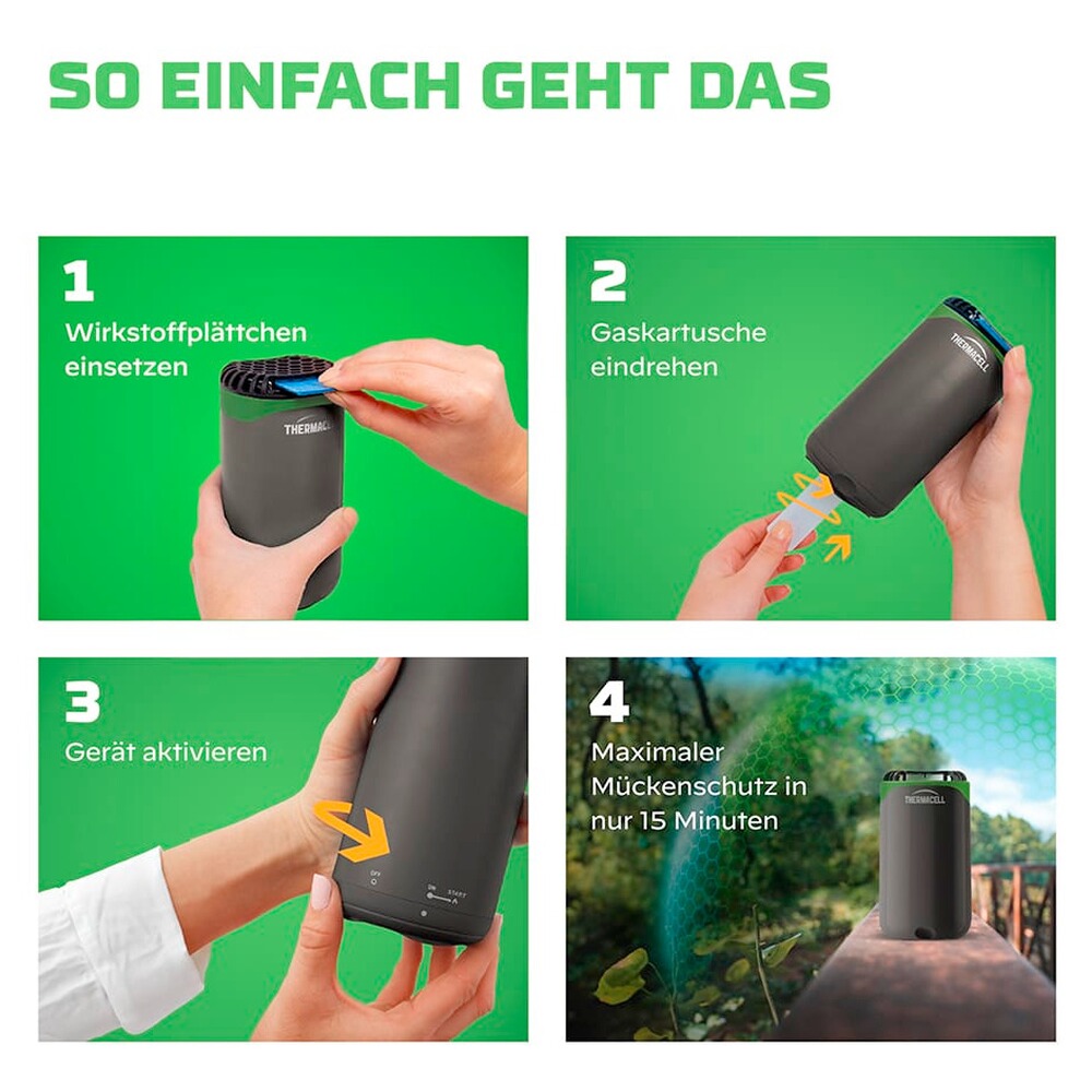 Mückenabwehrgerät HALO MINI PT19, THERMACELL