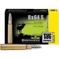 8x64 S TUG nature + 9,7g/150grs., Brenneke