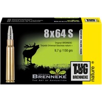 8x64 S TUG nature + 9,7g/150grs., Brenneke
