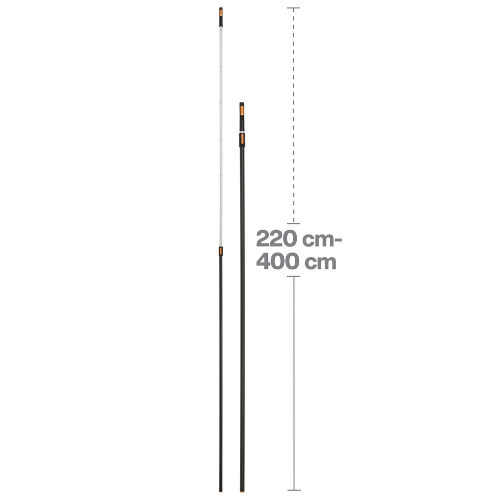 Teleskopstiel OneClick, Fiskars