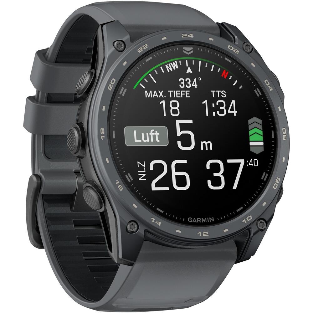 Armbanduhr Tactix® 8 - 51mm, AMOLED, Cerakote®, GARMIN