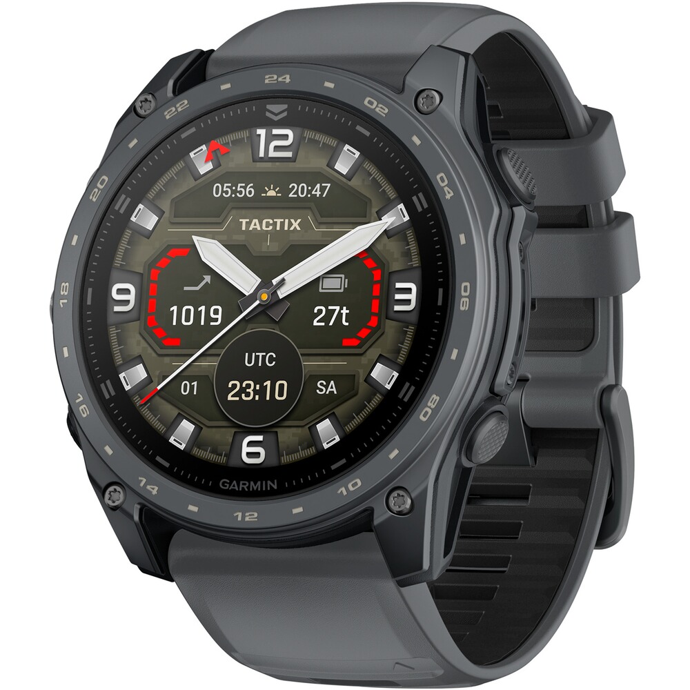 Armbanduhr Tactix® 8 - 51mm, AMOLED, Cerakote®