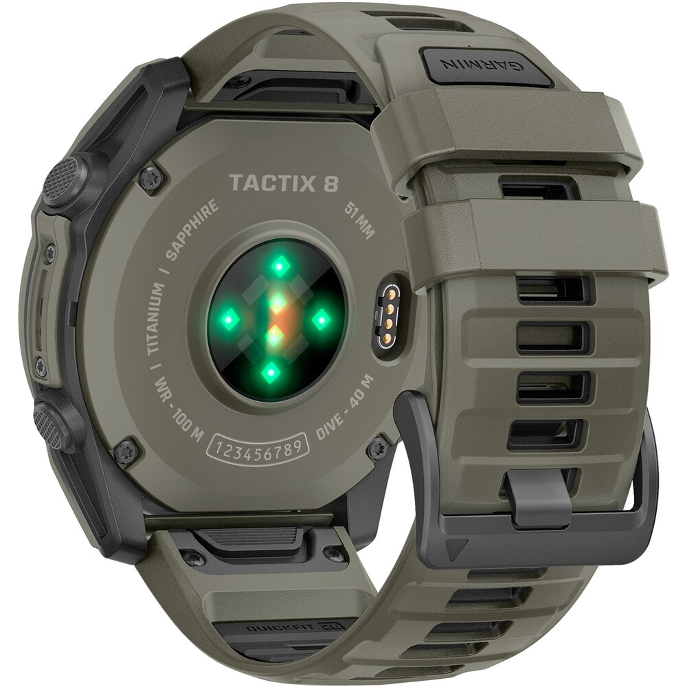 Armbanduhr Tactix® 8 - 51mm, AMOLED, Cerakote®, GARMIN