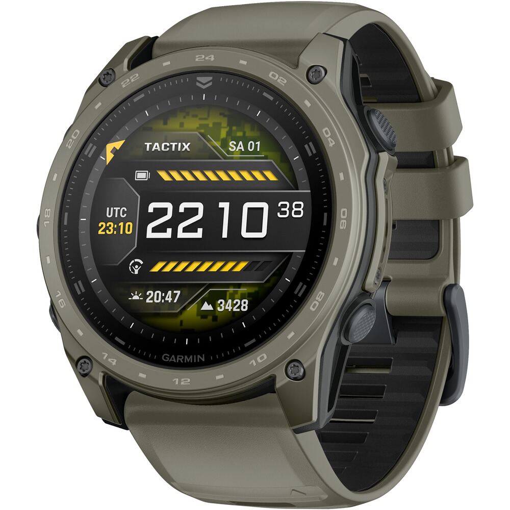 Armbanduhr Tactix® 8 - 51mm, AMOLED, Cerakote®