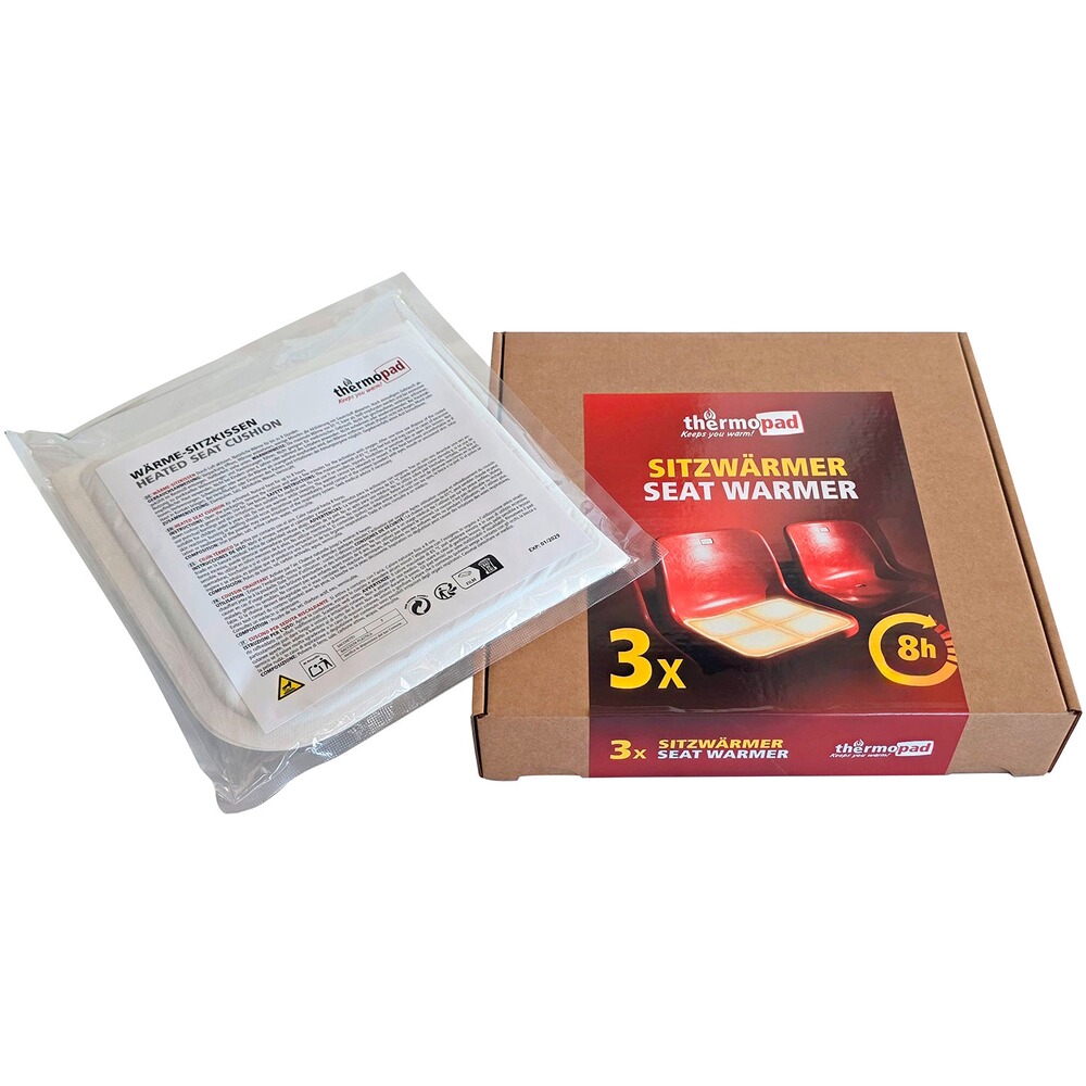 Sitzwärmer – 3er-Set, Thermopad