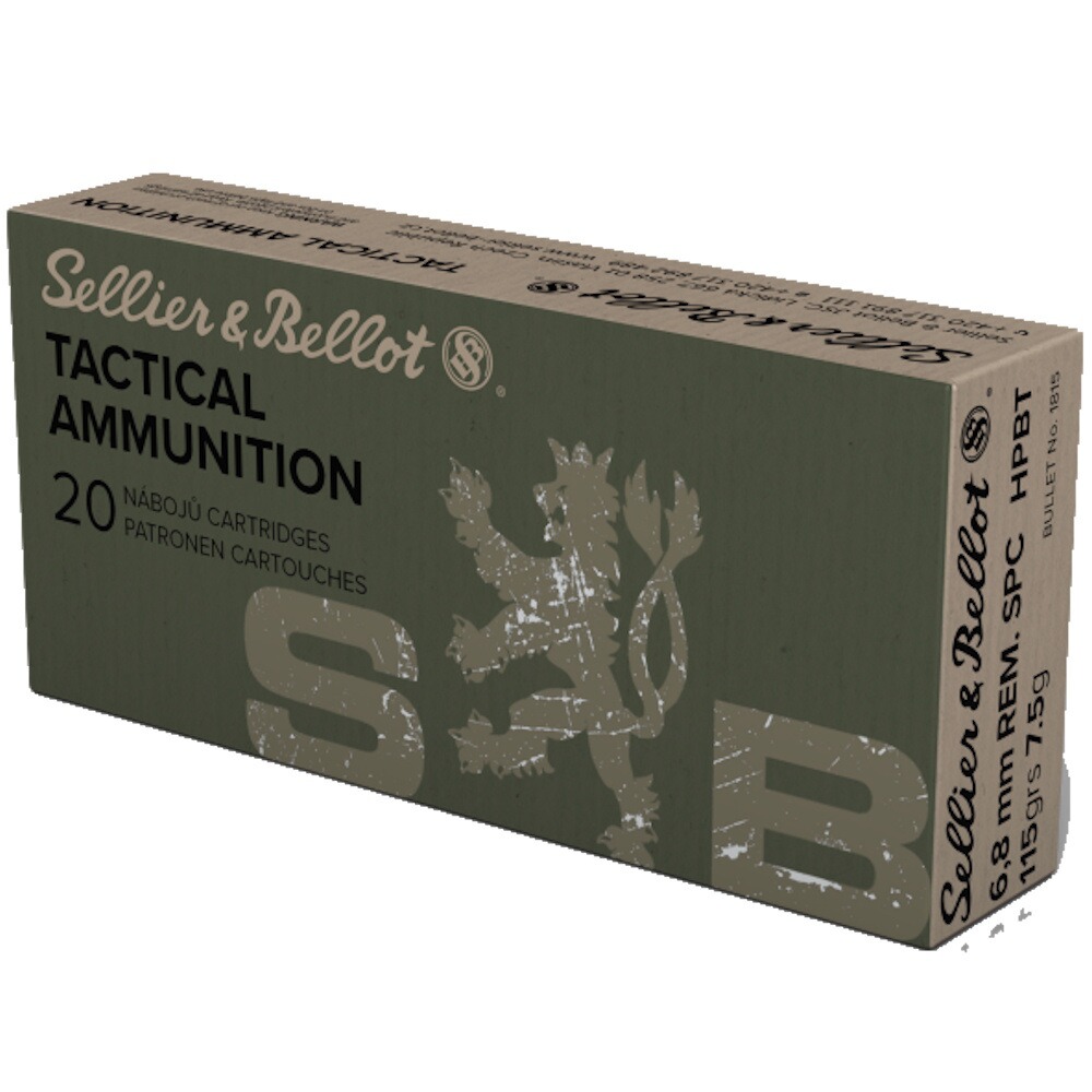 6,8 mm Rem SPC OTM HPBT 7,5g/115grs