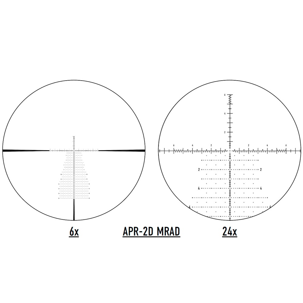 Zielfernrohr Helix 6–24x50 FFP Gen2, Element Optics