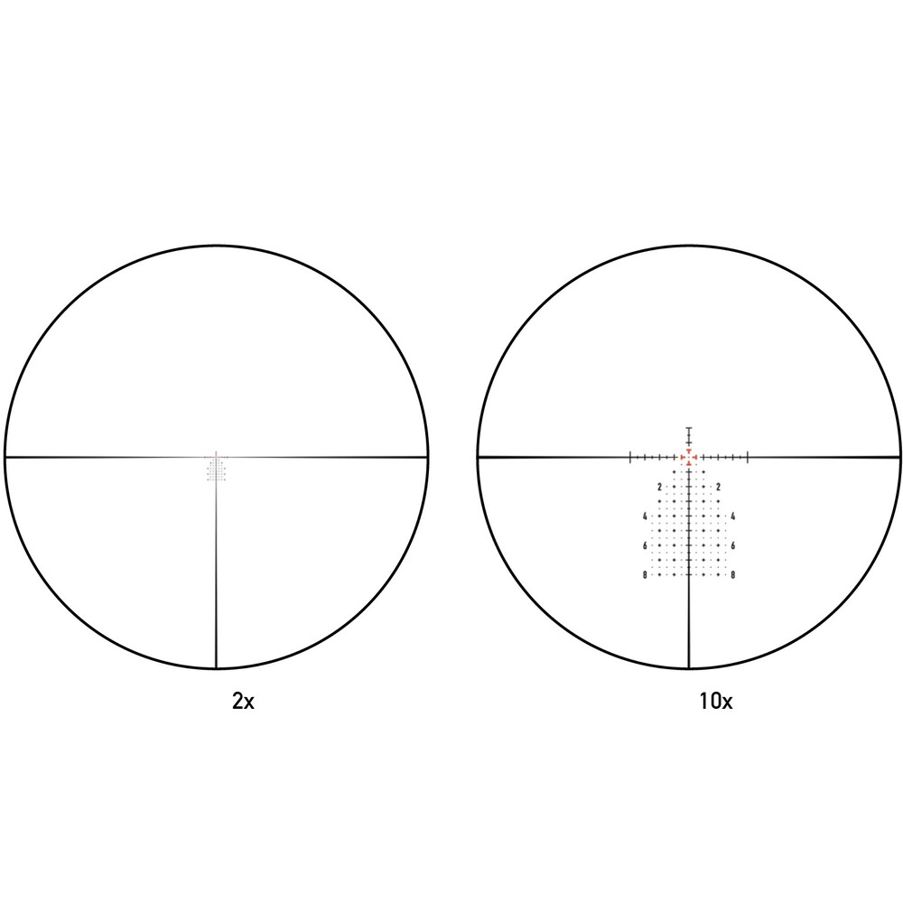Zielfernrohr Theos 2–10x42 FFP, Element Optics