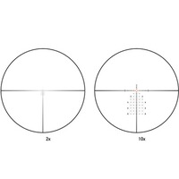 Zielfernrohr Theos 2–10x42 FFP, Element Optics