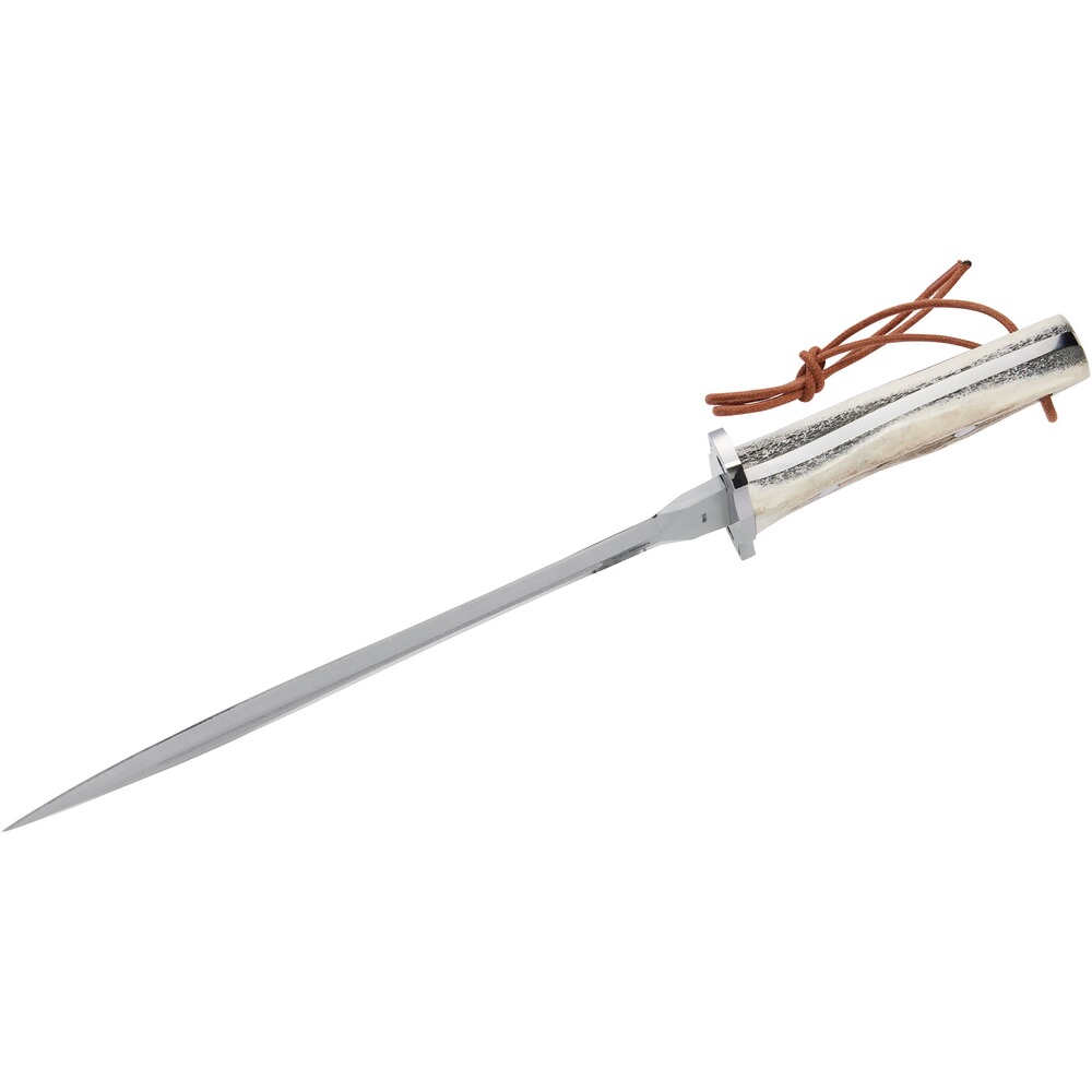 Abfangmesser mit Hirschhorngriff, Herbertz