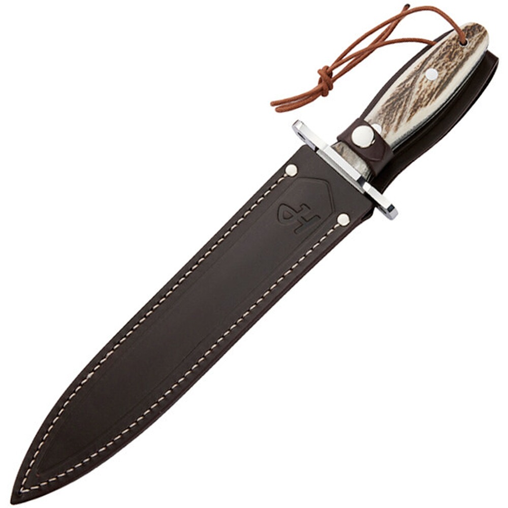 Abfangmesser mit Hirschhorngriff, Herbertz