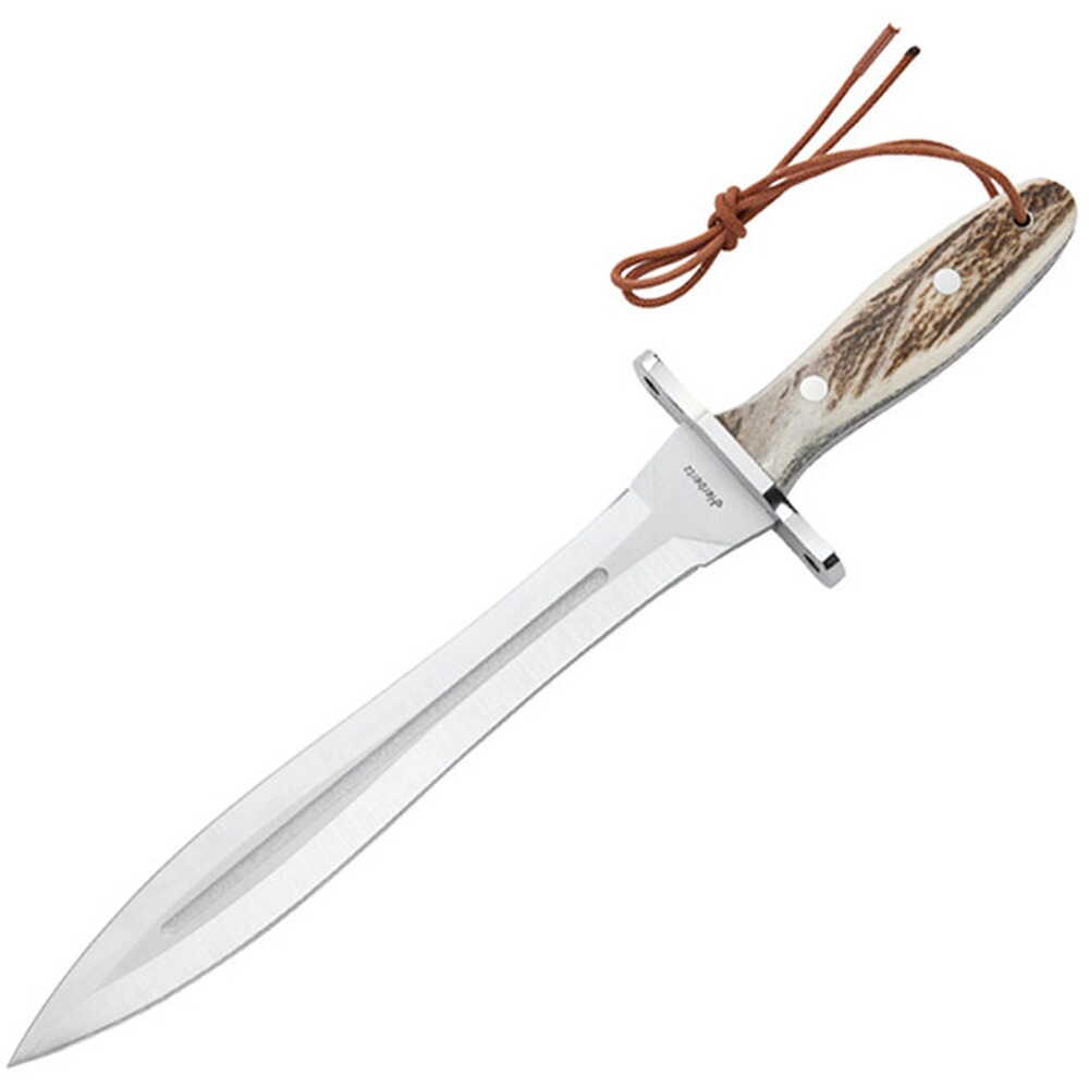 Abfangmesser mit Hirschhorngriff