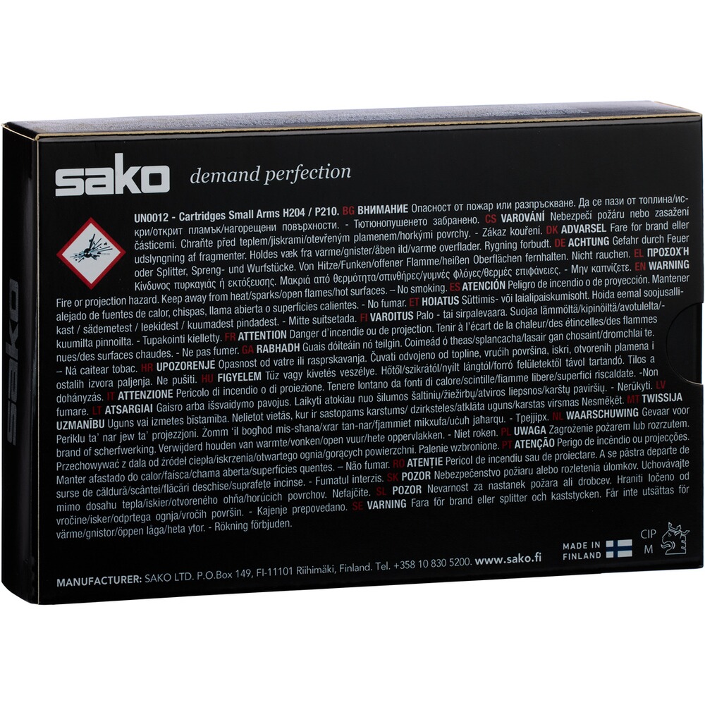 .270 Win. Gamehead Pro 9,1g/140grs., Sako
