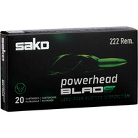 .222 Rem. Powerhead Blade 2,6/40grs., Sako