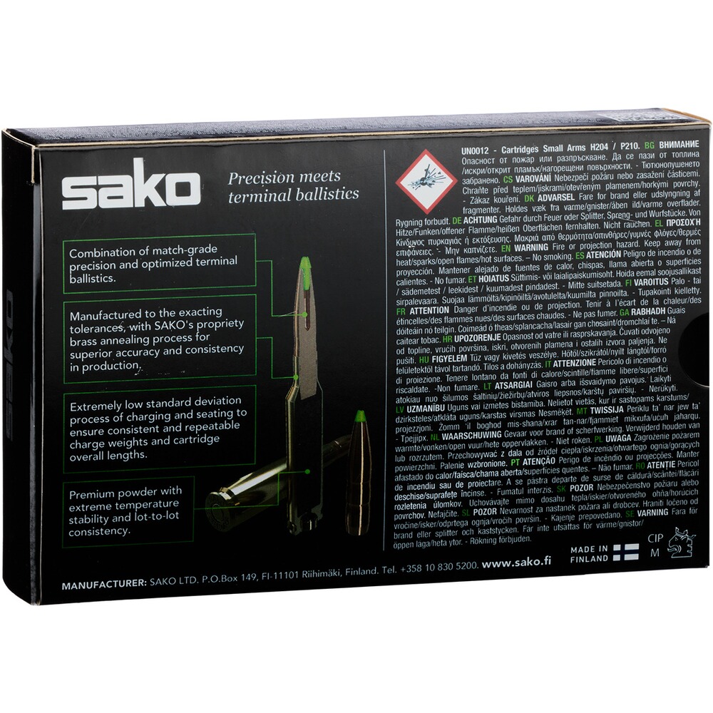 .338 Win. Mag. Powerhead Blade 14,6g/225grs., Sako
