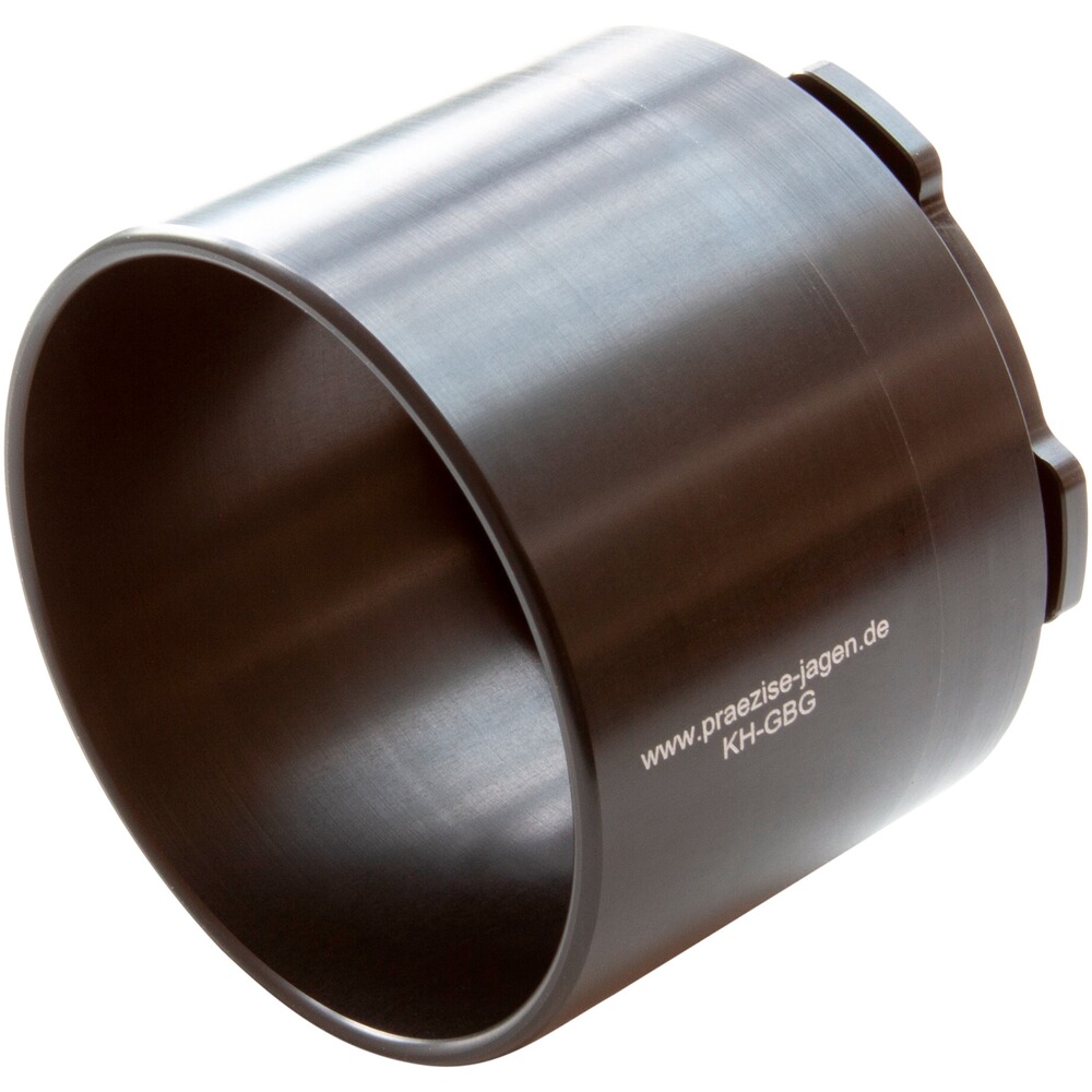 Gegenlichtblende für Multiadapter-System, Präzise Jagen