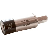 Drehmomenteinsatz 0,6 Nm 1/4" für Duo-Verbinder, Präzise Jagen