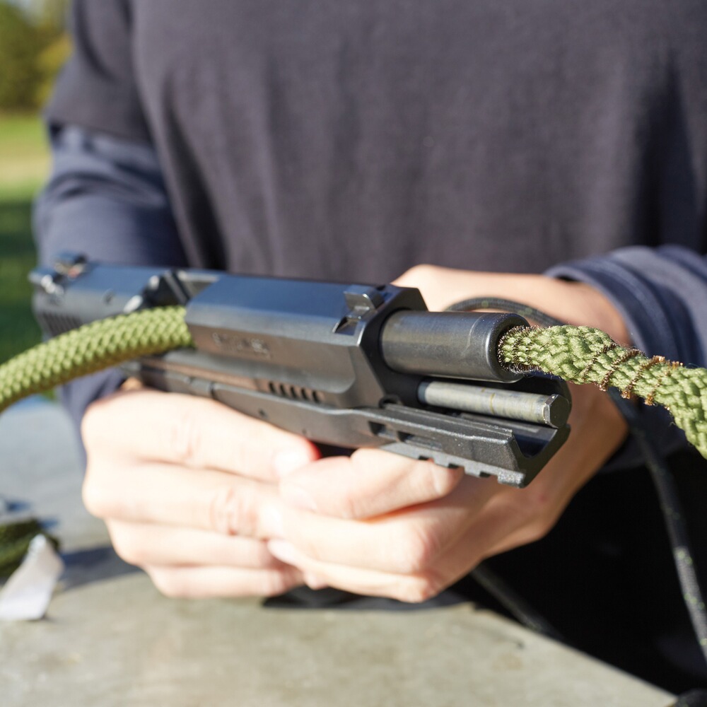 Reinigungsschnur für Kurzwaffen, BoreSnake