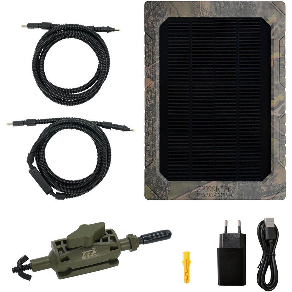 Solarpanel für Wildkameras, SEISSIGER