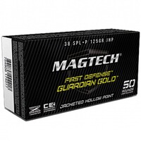.38 Special+P Guardian Gold JHP 8,1g/125grs., Magtech