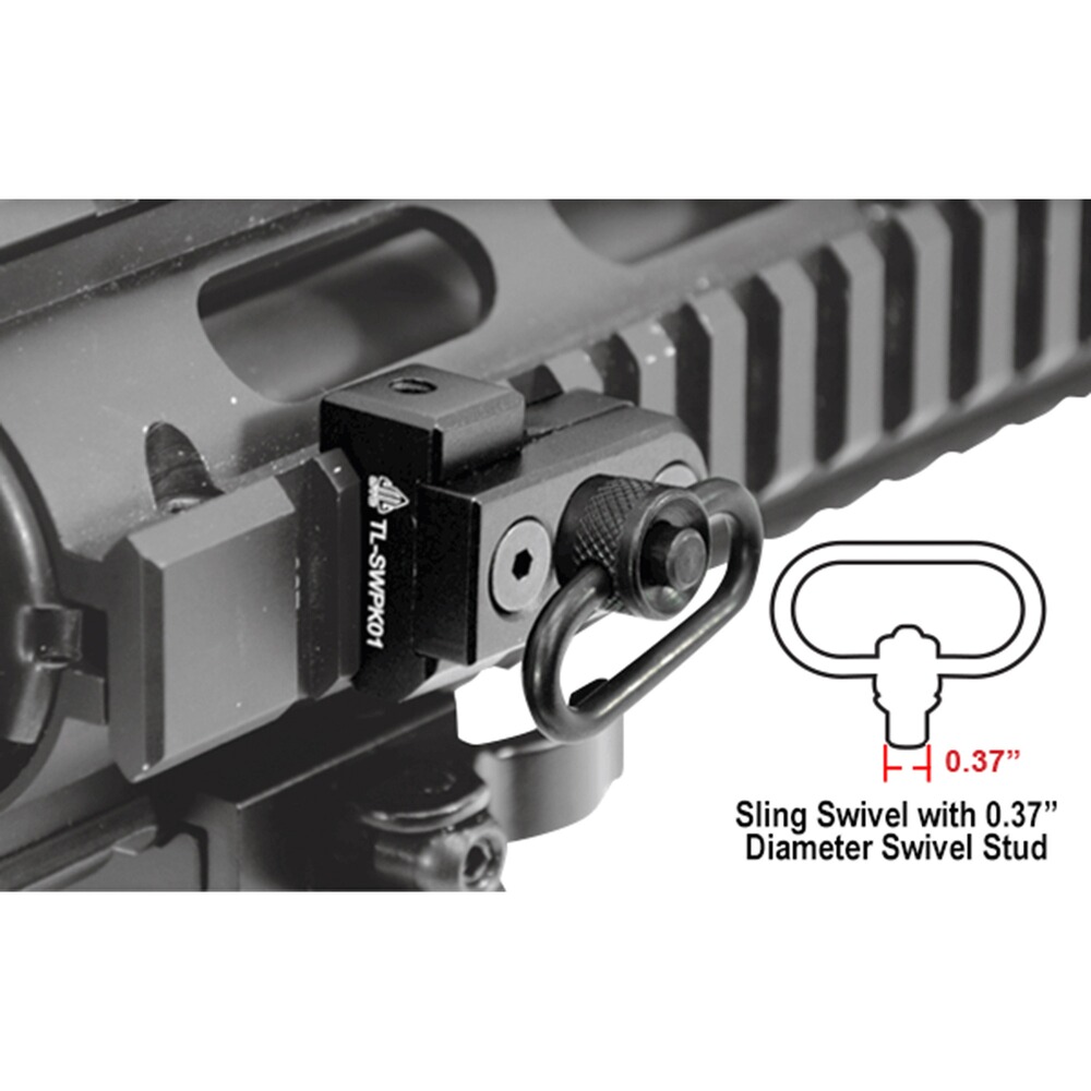 Riemenbügeladapter QD Sling Picatinny / KeyMod, UTG