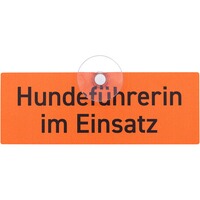 Schild mit Saugnapf für die Jagd - eckig, WILDE HILDE