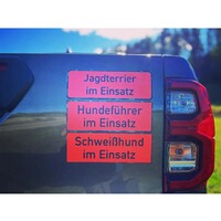 Magnetschild für Kfz, WILDE HILDE