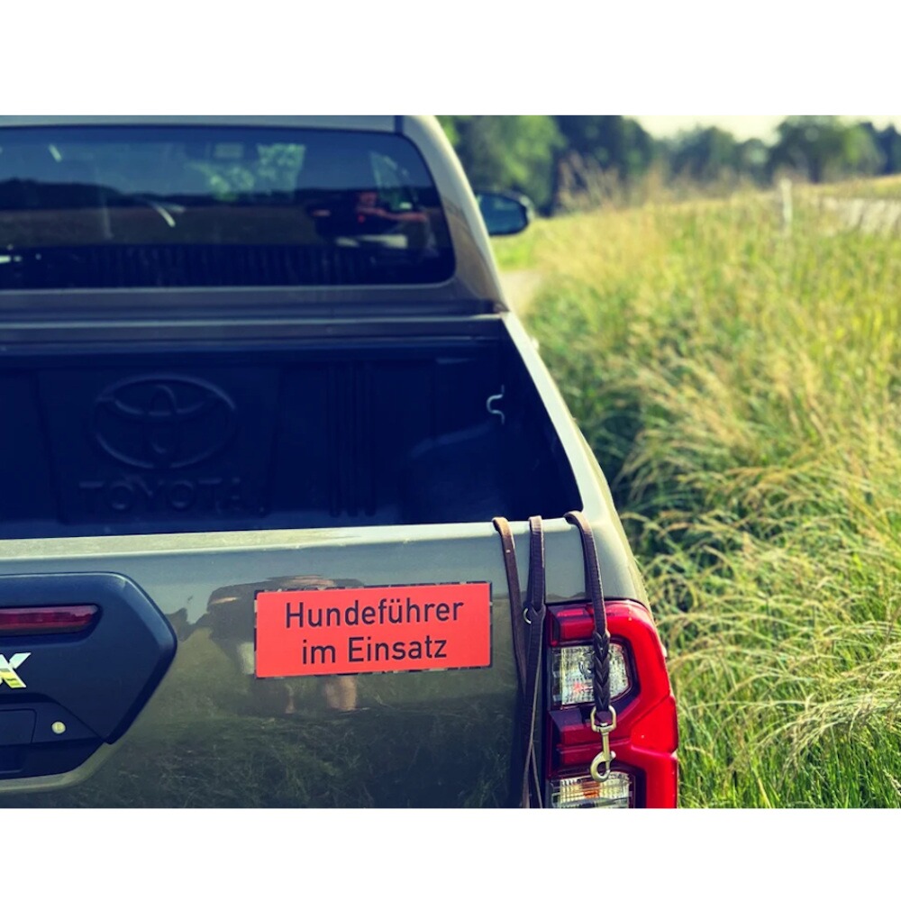 Magnetschild für Kfz, WILDE HILDE
