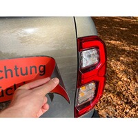 Magnetschild für Kfz, WILDE HILDE