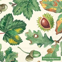 Servietten "Trees and Leaves Cream", IHR Ideal Home Range GmbH