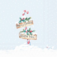 Servietten "North Pole Light Blue", IHR Ideal Home Range GmbH