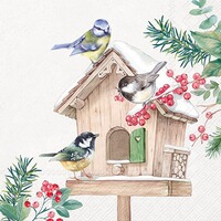 Servietten "Birds Meeting Point Cream", IHR Ideal Home Range GmbH