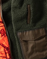 Faserpelz-Wendejacke, Wald & Forst