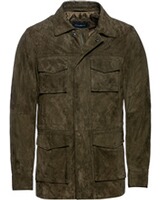 Leder-Fieldjacket, HIGHMOOR