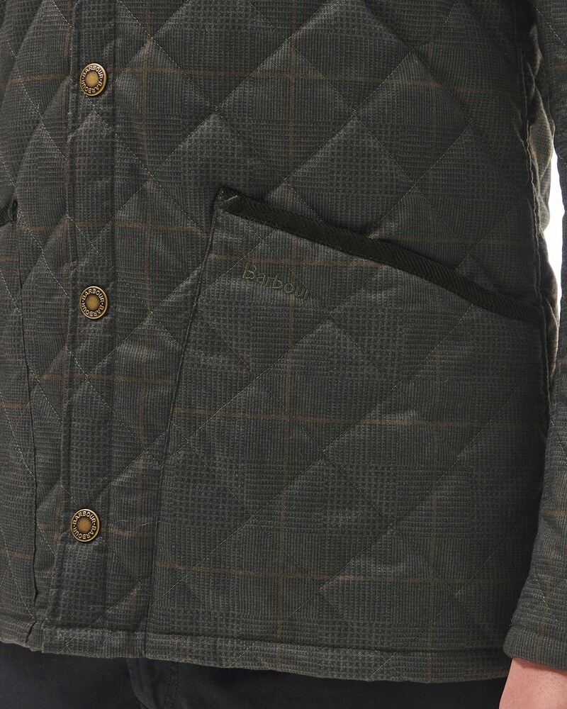 Steppjacke Checked Heritage Liddesdale Quilt, Barbour