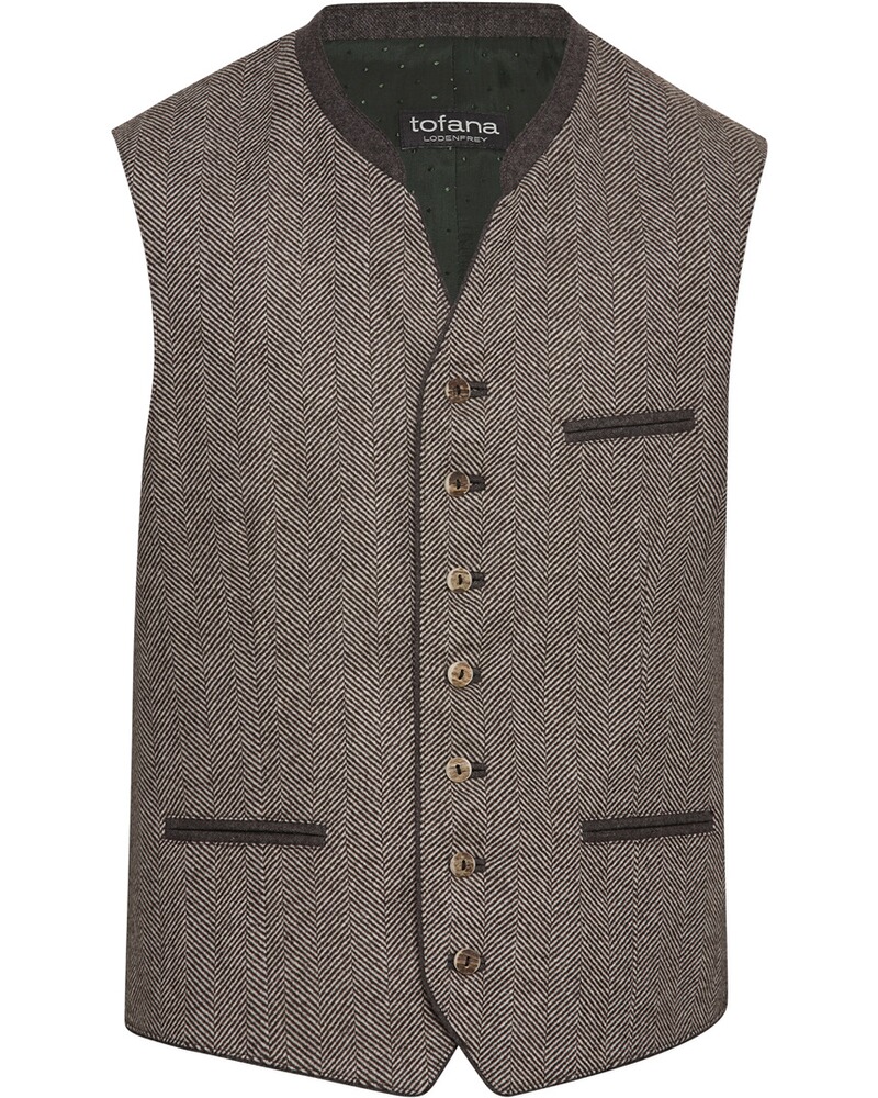 Fischgrat-Weste W.Passau