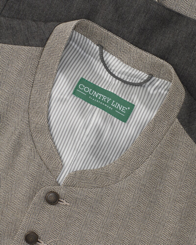 Fischgrat-Weste, Country Line