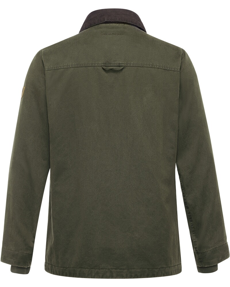 Tech-Wachsjacke Langley oliv,Gr.4XL
