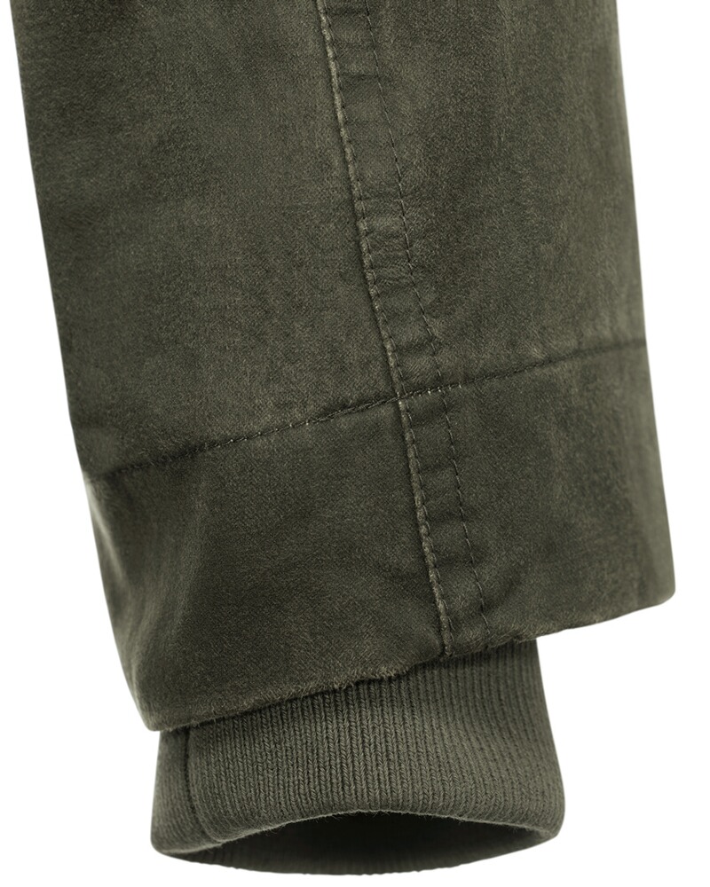 Tech-Wachsjacke Langley oliv,Gr.4XL