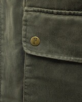 Tech-Wachsjacke Langley oliv,Gr.4XL