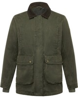 Tech-Wachsjacke Langley oliv,Gr.4XL