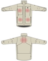 Winterheizjacke RED Titan, Parforce Ultimate