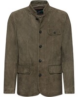 Lederjanker mit Wolldetails, REITMAYER