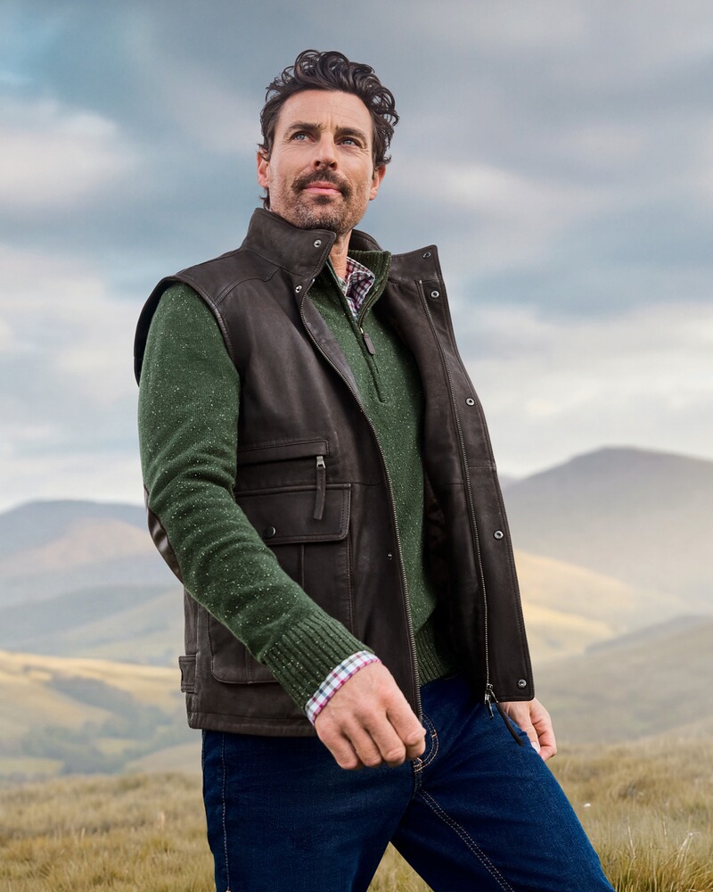 Tweed-Troyer mit Patches, HIGHMOOR