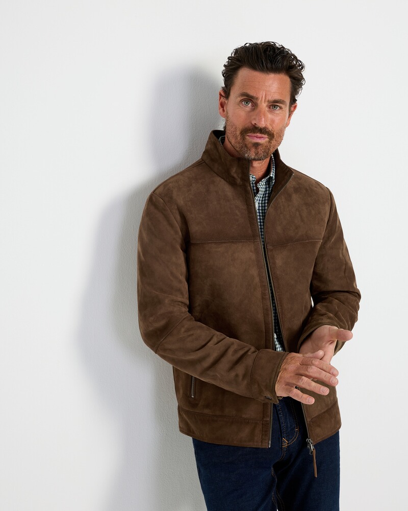 Lederjacke im Blouson-Stil, HIGHMOOR