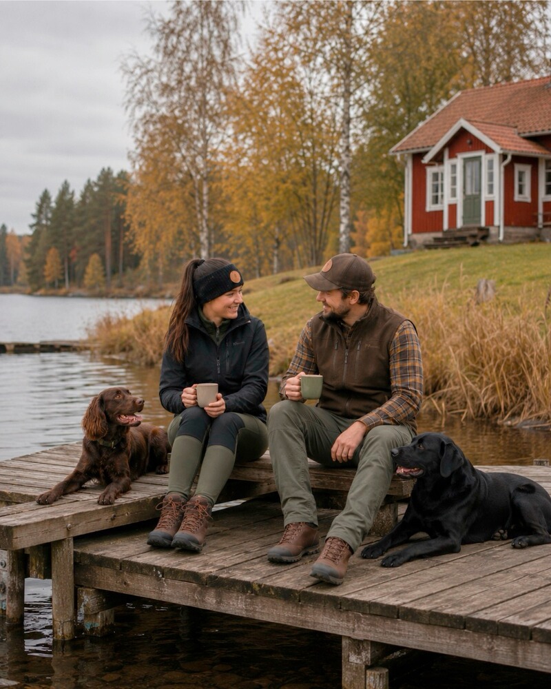Hundesportweste Stretch, Pinewood