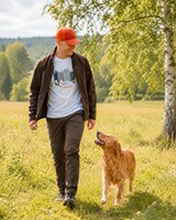 Hundesportjacke Hybrid Stretch, Pinewood
