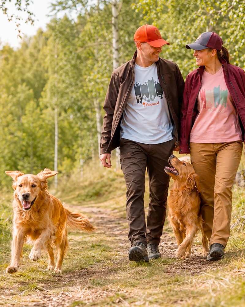 Hundesportjacke Hybrid Stretch, Pinewood