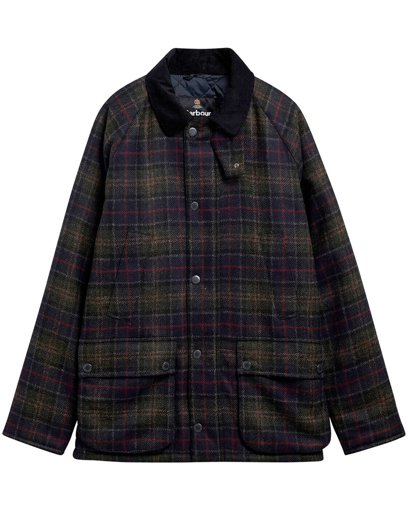 Wolljacke Tartan Bedale