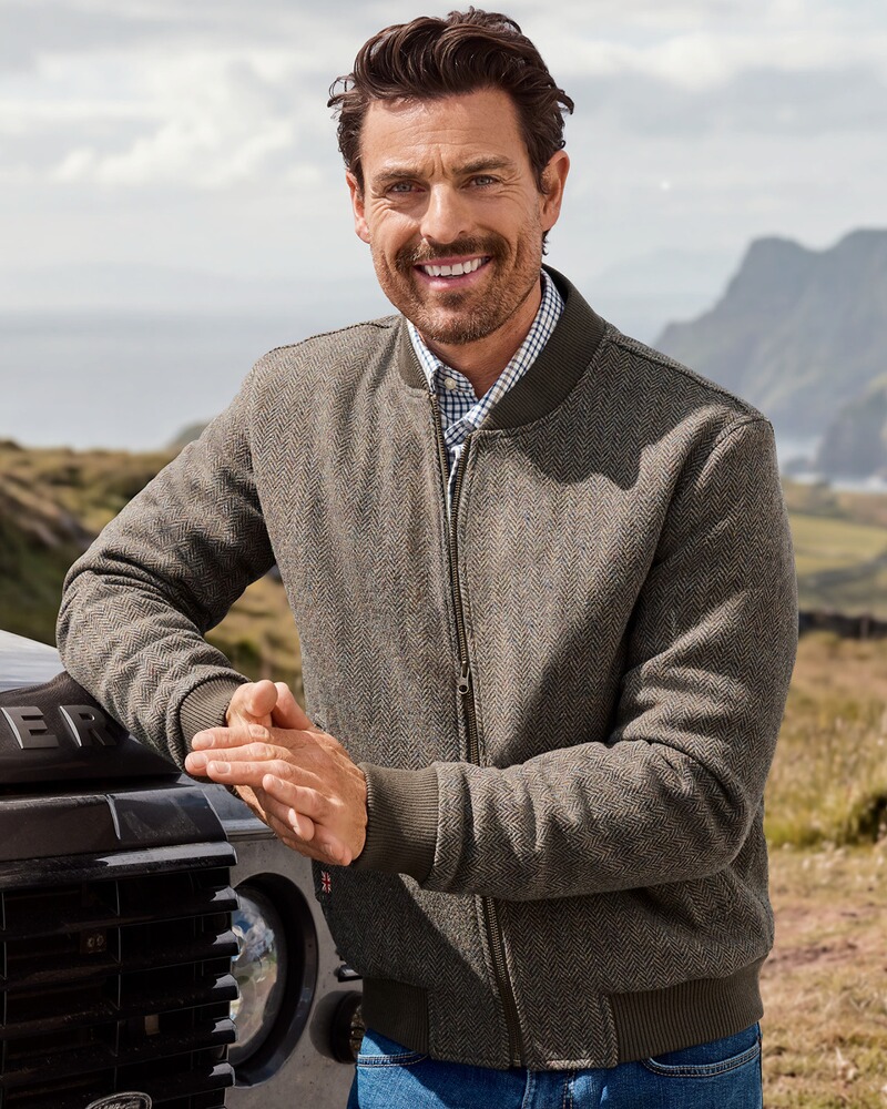 Tweed-Blouson Lumber, Wellington